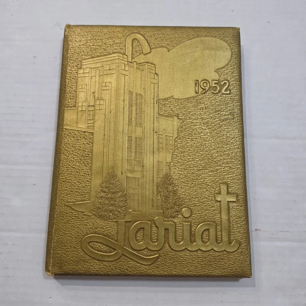 1952 Will Rogers High School Yearbook Lariat Tulsa Oklahoma OK Vintage Annual